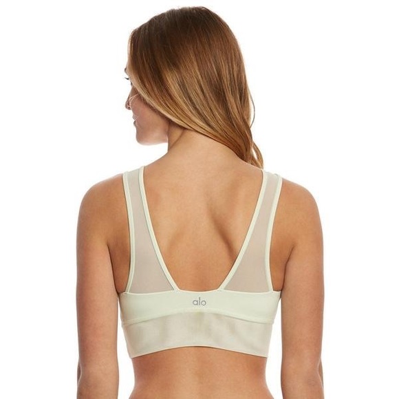Alo Yoga Jubilee Bra in Icicle size small - Picture 2 of 4